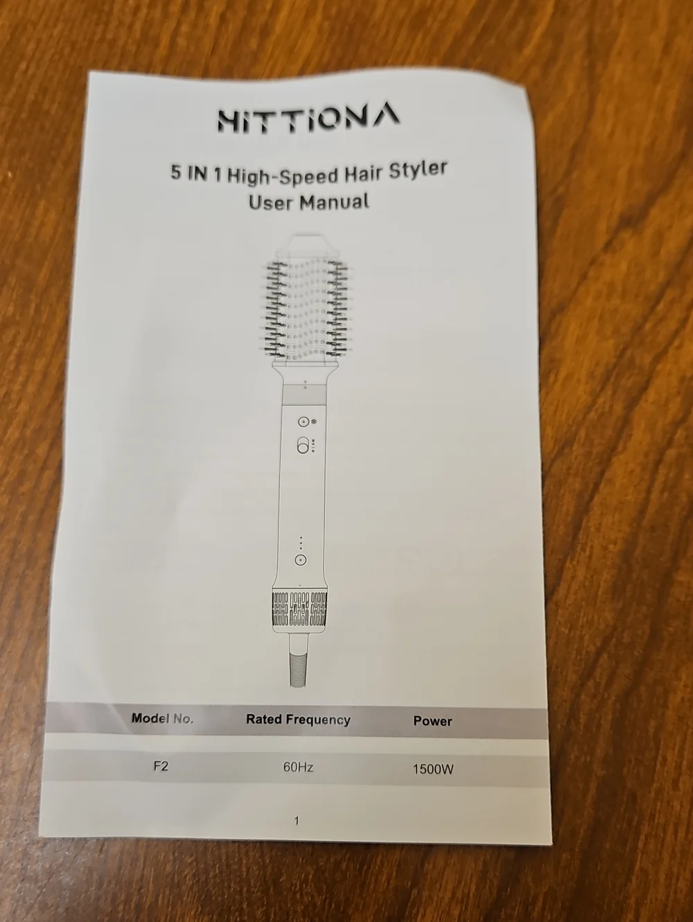 Hittiona multi-Styler no heat damage fast speed Dryer 5 in 1 interchangeable set